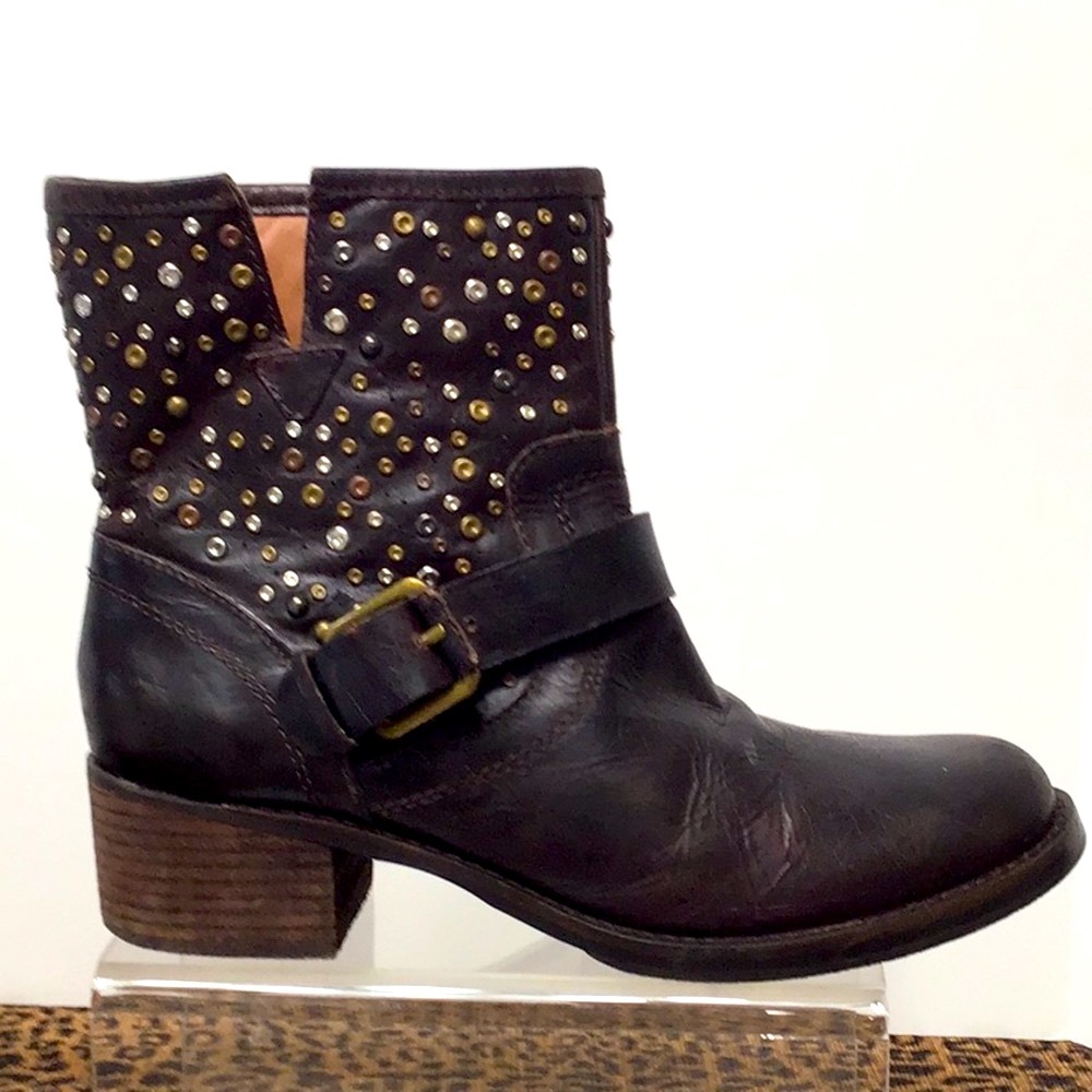 LUCKY BRAND “Hidee2” ankle boots studded 8 EU38 - Picture 6 of 12